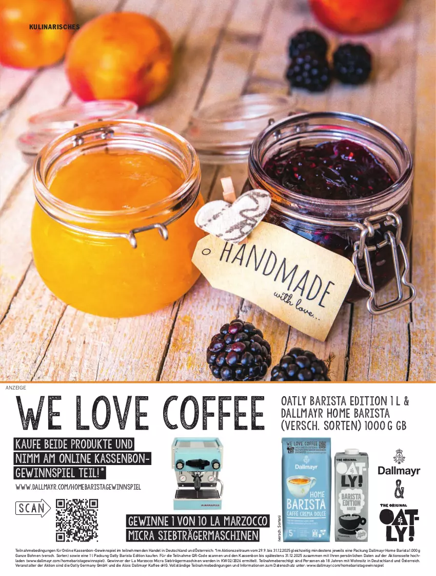 Aktueller Prospekt Hit - pures Leben - von 01.10 bis 31.12.2025 - strona 16 - produkty: bohne, bohnen, dallmayr, erde, Germ, gewinnspiel, kaffee, Ti