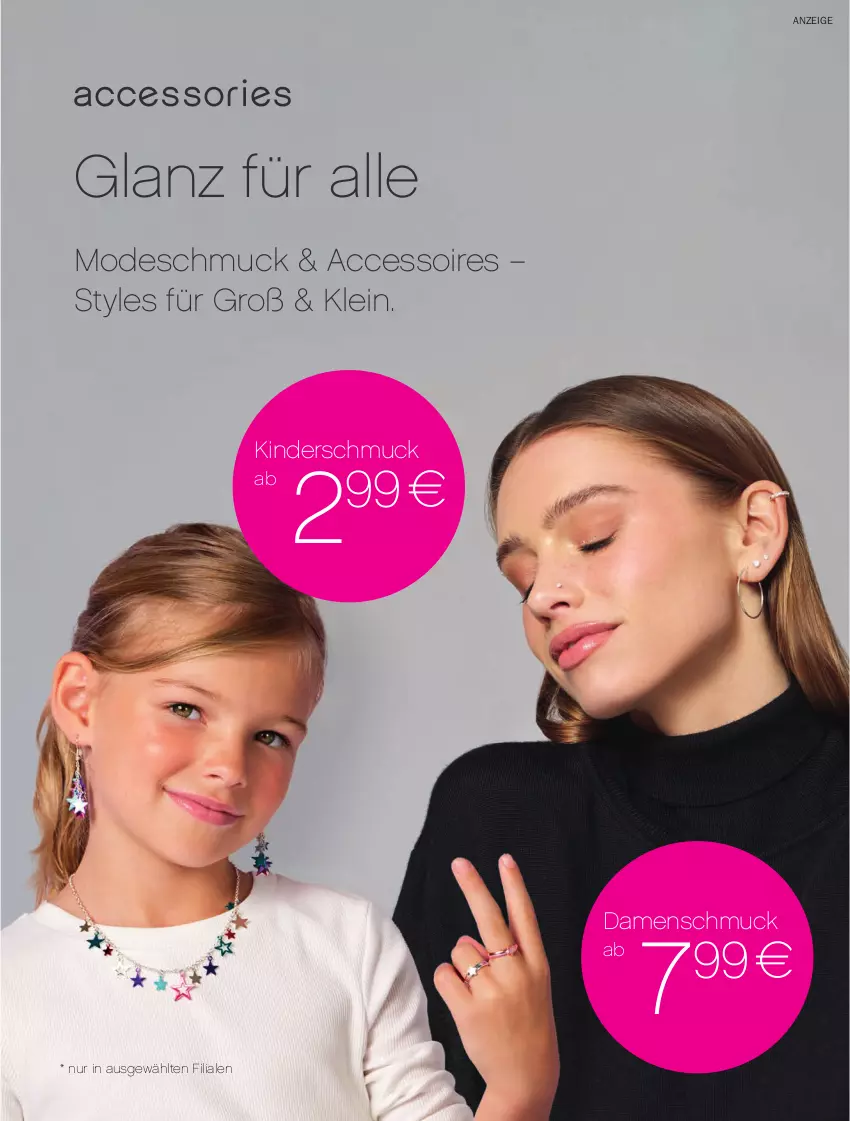 Aktueller Prospekt Hit - pures Leben - von 01.10 bis 31.12.2025 - strona 31 - produkty: ACC, accessoires, Kinder, Mode, Schmuck