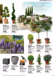 Gazetka promocyjna Obi - Prospekte - Gazetka - ważna od 14.04 do 14.04.2024 - strona 9 - produkty: Bau, buch, Container, edelstahl, flieder, gardena, Garten, Gartenschere, Kugel, magazin, pflanze, pflanzen, Pflanztopf, Rauch, Ria, rouge, Schere, Ti, topf, übertopf, wasser, Wella, Yo, ZTE