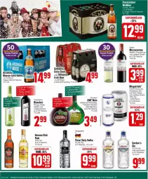 Gazetka promocyjna Edeka - Prospekte - Gazetka - ważna od 17.02 do 17.02.2024 - strona 22 - produkty: ACC, alkohol, chardonnay, cola, corona, deutschlandcard, eis, elle, enders, flasche, getränk, gin, gordon, gordon's, Havana Club, merl, merlot, mezzacorona, Mixgetränk, Nashi, rouge, rum, Three Sixty, tonic, tonic water, trauben, vodka, wein, whiskey