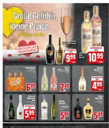 Gazetka promocyjna Edeka - Prospekte - Gazetka - ważna od 17.02 do 17.02.2024 - strona 8 - produkty: aperitif, asti, baileys, ball, cin, cinzano, Cinzano Asti, ecco, eis, flasche, fürst von metternich, irish cream, likör, lillet, liqueur, martini, Mett, metternich, prosecco, reis, sekt, tee, Ti, wein, ZTE