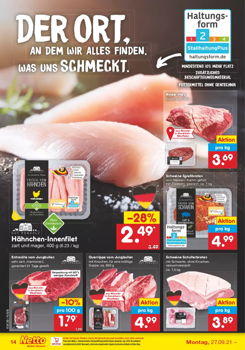 Aktueller Prospekt Netto Marken-Discount - Filial Angebote - von 27.09 bis 02.10.2021 - strona 14