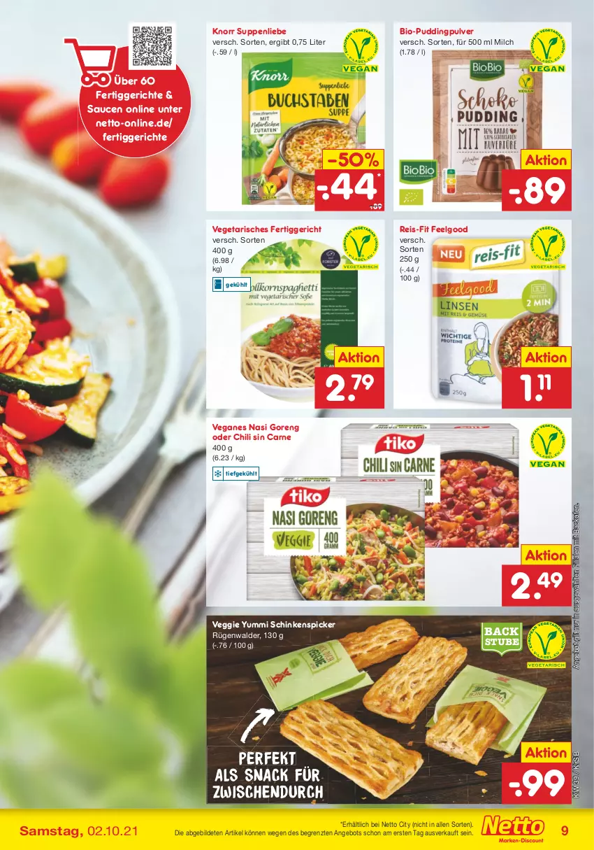 Aktueller Prospekt Netto Marken-Discount - Filial Angebote - von 27.09 bis 02.10.2021 - strona 9