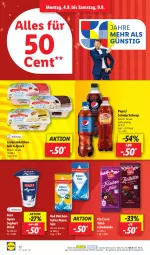 Gazetka promocyjna Lidl - Aktionsprospekt - Gazetka - ważna od 09.09 do 09.09.2023 - strona 16 - produkty: Ayran, Bad, drink, joghur, joghurt, leckermäulchen, milch, ndk, pepsi, quark, salz, Schal, Schale, schoko, schokolade, Schwip Schwap, Ti