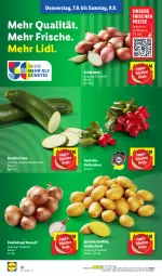 Gazetka promocyjna Lidl - Aktionsprospekt - Gazetka - ważna od 09.09 do 09.09.2023 - strona 52 - produkty: eis, kartoffel, kartoffeln, ndk, radieschen, reis, Schal, Schale, Schalotte, speisekartoffeln, Ti, zucchini, zwiebel