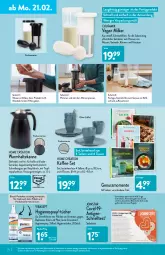Gazetka promocyjna Aldi Nord - Aldi-Aktuell - Gazetka - ważna od 26.02 do 26.02.2022 - strona 10 - produkty: bio, corona, Desinfektion, edelstahl, eis, elle, ente, flasche, getränk, getränke, gin, kaffee, kräuter, kräutern, kühlschrank, Löffel, mandel, mandeln, nuss, pilze, Rauch, Ria, rwe, Schnelltest, Schrank, tasse, teller, Ti, tücher, Venta, wasser, ZTE