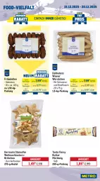 Gazetka promocyjna Metro - Wochen-Angebote - Gazetka - ważna od 20.12 do 20.12.2025 - strona 11 - produkty: angebot, Becher, beutel, braten, brötchen, butter, creme, crème fraîche, dell, Dr. Oetker, eis, elle, emmi, fleisch, fol epi, frikadellen, Käse, mac, milch, Mürbteig, nuss, Ofen, rind, rindfleisch, sahne, schlagsahne, schnittkäse, schwein, schweine, steinofen, tante fanny, Tête de Moine, Ti, uhr, weihenstephan, Weihnachtsstern, wein, weine, wiener, wiener würstchen, würstchen