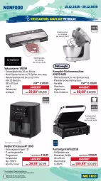Gazetka promocyjna Metro - Wochen-Angebote - Gazetka - ważna od 20.12 do 20.12.2025 - strona 22 - produkty: angebot, auer, beutel, boss, Brei, drink, edelstahl, eis, elle, fritteuse, getränk, getränke, getränkespender, Gläser, grill, grillplatte, Heißluftfritteuse, kontaktgrill, küche, Küchen, Küchenhelfer, küchenmaschine, latte, LG, Metro, Pinzette, reis, Ria, Rührschüssel, schlauch, schüssel, sonderposten, Spritzschutz, spülmaschinen, teller, thermostat, Ti, timer, topf, Vakuumierer