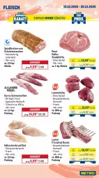 Gazetka promocyjna Metro - Wochen-Angebote - Gazetka - ważna od 20.12 do 20.12.2025 - strona 4 - produkty: angebot, braten, brustfilet, decke, Deckel, eis, ente, filet, fleisch, Gänsebrust, gulasch, hafer, hähnchenbrust, hähnchenbrustfilet, küche, Küchen, lamm, reis, schwein, schweine, schweinefilet, schweinenacken, steak, steakhüfte, Ti, tiefpreis, vom schweinenacken, wein, weine, Wild, Wildschwein