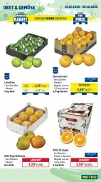 Gazetka promocyjna Metro - Wochen-Angebote - Gazetka - ważna od 20.12 do 20.12.2025 - strona 8 - produkty: angebot, beutel, clementinen, cocktail, eis, feldsalat, Kaki, kartoffel, kartoffeln, leine, limette, limetten, Mett, metten, navelina, obst, orange, orangen, reis, rispentomaten, salat, speisekartoffeln, Ti, tiefpreis, tomate, tomaten, zwiebel, zwiebeln