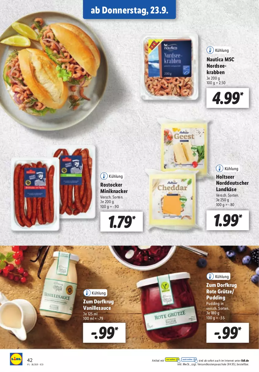 Aktueller Prospekt Lidl - Aktionsprospekt - von 20.09 bis 25.09.2021 - strona 42