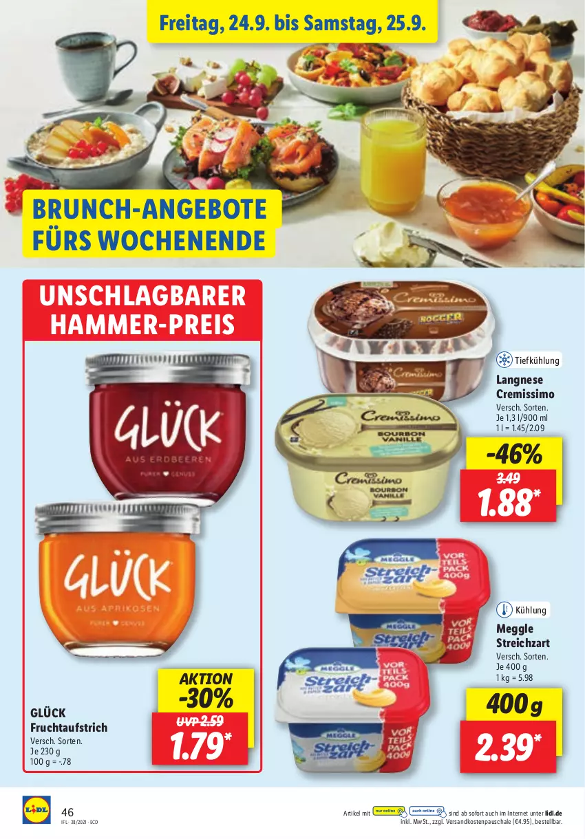 Aktueller Prospekt Lidl - Aktionsprospekt - von 20.09 bis 25.09.2021 - strona 46