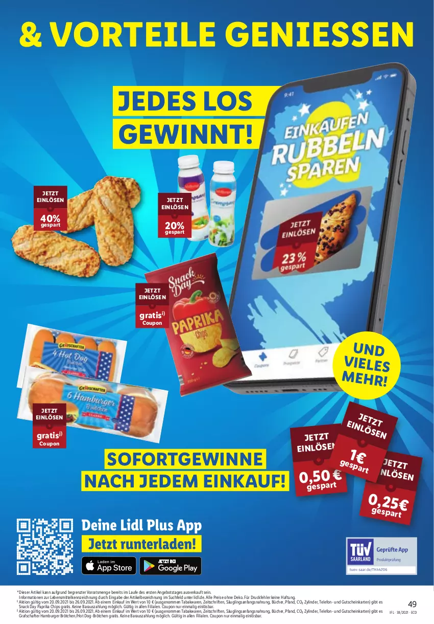 Aktueller Prospekt Lidl - Aktionsprospekt - von 20.09 bis 25.09.2021 - strona 49