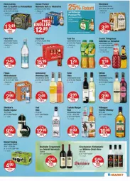 Gazetka promocyjna Vmarkt - Prospekte - Gazetka - ważna od 15.10 do 15.10.2025 - strona 9 - produkty: alkohol, Alwa, becks, becksteiner, bier, Cap, captain morgan, cola, eis, fever-tree, flasche, fuze tea, granini, Hefe, himbeer, je 1-liter-flasche, käfer, kilbeggan, kirsch, kleiner feigling, leine, liqueur, mineralwasser, nuss, rum, steiner, Ti, warsteiner, wasser, wein, whiskey