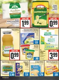 Gazetka promocyjna Edeka - Angebote der Woche - Gazetka - ważna od 14.10 do 14.10.2023 - strona 8 - produkty: apfel, apfelmus, auer, backofen, Becher, beutel, brot, eier, eierlikör, eis, elle, feinkost, fleisch, Garten, Geflügel, geschirr, geschirrspüler, gin, Grom, Käse, Knusper-Brot, kraft, Kraut, lebensmittel, likör, mikrowelle, Oblaten, Ofen, pralinen, ring, Sauerkraut, schmand, schoko, senf, tee, Ti, tisch