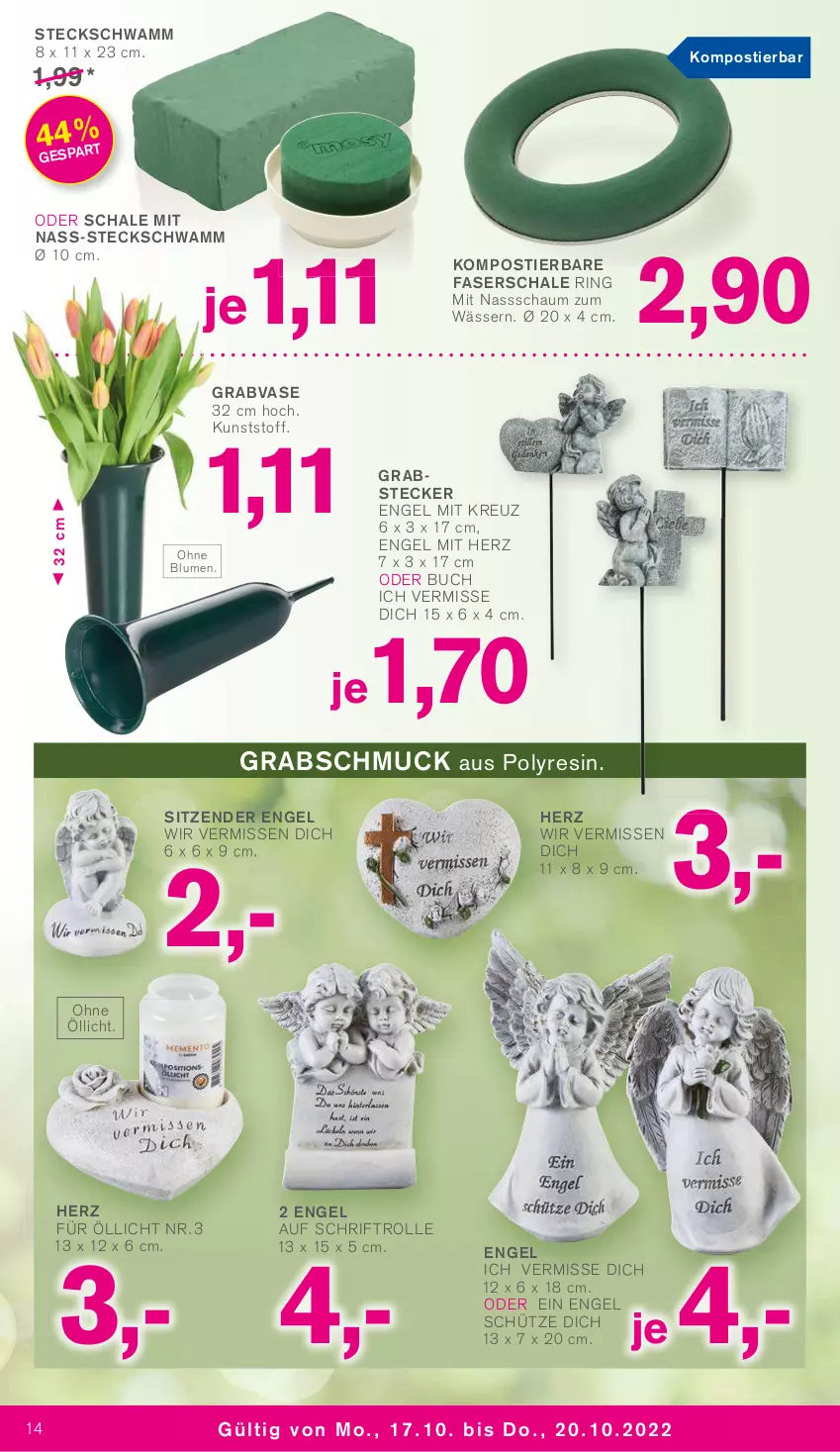 Aktueller Prospekt Kodi - Prospekte - von 08.10 bis 13.10.2022 - strona 14 - produkty: blume, blumen, buch, Engel, ring, Schal, Schale, Schmuck, Schütze, schwamm, Stier, Ti, Vase