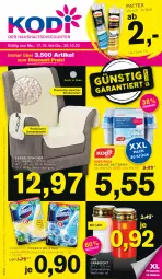 Gazetka promocyjna Kodi - Prospekte - Gazetka - ważna od 13.10 do 13.10.2022 - strona 1 - produkty: batterie, batterien, discount, domestos, eis, lamm, Lammfell, limette, Mett, natur, Pax, reis, sessel, Tasche, Ti, tisch, wolle