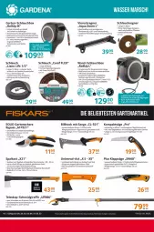 Gazetka promocyjna Selgros - Outdoor - Gazetka - ważna od 31.05 do 31.05.2023 - strona 16 - produkty: aeg, aqua, brause, eier, elle, fiskars, gardena, garnitur, Garten, Gartenschere, gin, LG, messer, pflanze, pflanzen, säge, Schere, schlauch, schläuche, Teleskop, Ti, tisch, Viereckregner, werkzeug