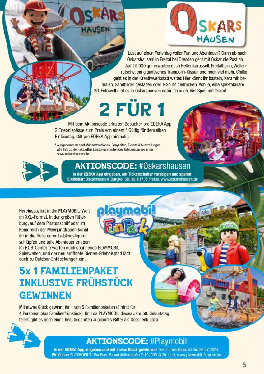 Aktueller Prospekt Marktkauf - Prospekt - von 07.07 bis 13.07.2024 - strona 45 - produkty: deka, eier, eis, elle, ente, Jubiläums, Jungfrau, Kette, kissen, playmobil, reis, ritter, shirt, shirts, T-Shirt, tee, Ti, tisch, Trampolin