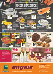 Gazetka promocyjna E Center - Angebote der Woche - Gazetka - ważna od 27.08 do 27.08.2022 - strona 16 - produkty: aqua, arla, backfisch, beutel, brot, brötchen, cola, Dorade, dorade royal, eis, feinkost, filet, filets, fisch, fische, Fischer, fischtheke, flasche, frucht, geback, gewürz, grill, Holz, knoblauch, korn, Kornbrot, lachs, lachsfilet, LG, matjes, Matjesfilet, matjesfilets, mehrkornbrötchen, milch, Ofen, reis, Ria, rucola, sauce, Schere, schwein, schweine, tee, Ti, tisch, tomate, uhr, wein, weine, Wild