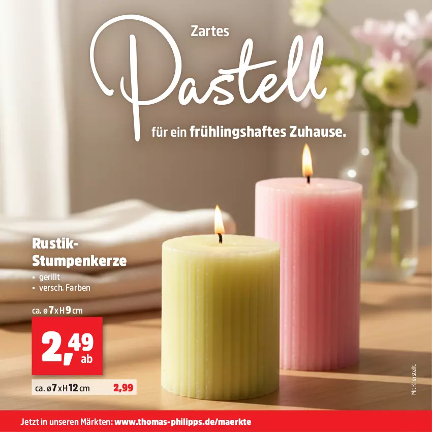 Aktueller Prospekt Thomas Philipps - von 27.04 bis 02.05.2026 - strona 9 - produkty: kerze, Ti