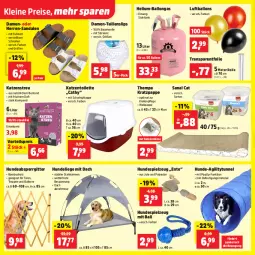 Gazetka promocyjna Thomas Philipps - Gazetka - ważna od 02.05 do 02.05.2026 - strona 20 - produkty: ball, bambus, Bau, baumwolle, bett, eis, ente, herren-sandale, Holz, Katzenstreu, leine, Liege, Luftballon, minze, reis, Ria, sana, sandale, sandalen, slip, slips, spielzeug, Taillenslip, Ti, vorteilspreis, wolle