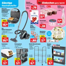 Gazetka promocyjna Thomas Philipps - Gazetka - ważna od 02.05 do 02.05.2026 - strona 23 - produkty: Behälter, bügel, bügelflasche, bürste, decke, Deckel, Draht, einmachglas, eis, flasche, früchte, gelierzucker, grill, Klammern, kontaktgrill, korb, lamm, latte, Leuchte, mac, sandwich, staubsauger, Ti, tisch, tischdecke, tuc, wachstuch, Waffeleisen, weck, zucker