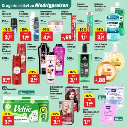 Gazetka promocyjna Thomas Philipps - Gazetka - ważna od 02.05 do 02.05.2026 - strona 24 - produkty: Adidas, axe, brillance, bürste, colgate, creme, cremeseife, deo, deospray, dove, duschgel, eis, gliss, LG, listerine, mint, mundwasser, Nuance, Old Spice, papier, reis, schwarzkop, schwarzkopf, Seife, shampoo, slip, slipeinlagen, Ti, wasser, zahnbürste, zahncreme