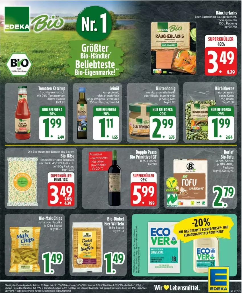 Aktueller Prospekt Edeka - Prospekte - von 30.06 bis 05.07.2025 - strona 13 - produkty: bio