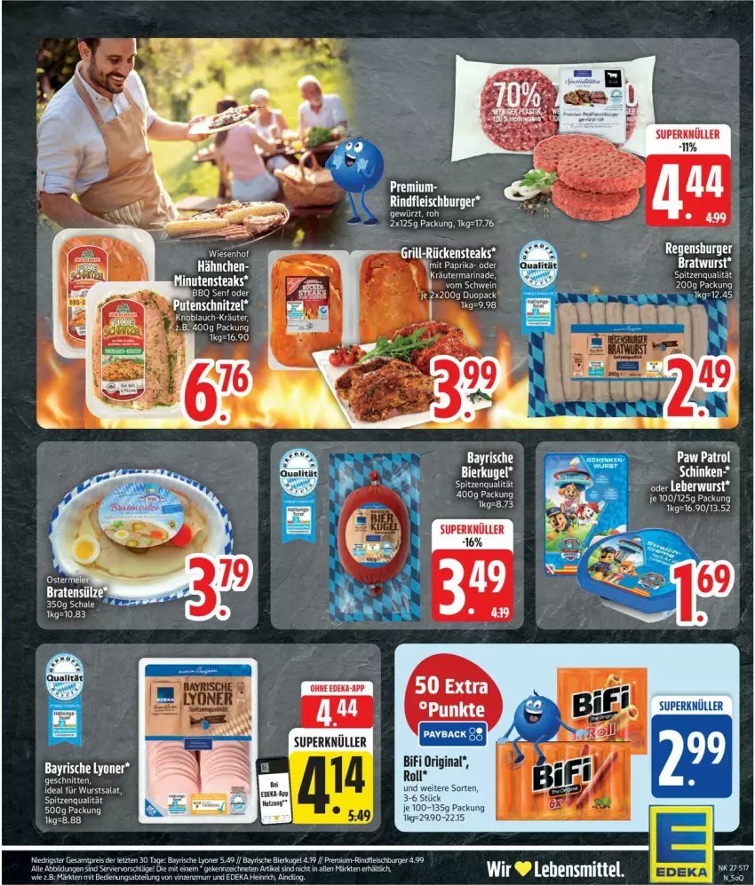 Aktueller Prospekt Edeka - Prospekte - von 30.06 bis 05.07.2025 - strona 17