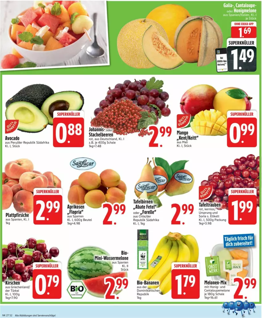 Aktueller Prospekt Edeka - Prospekte - von 30.06 bis 05.07.2025 - strona 2