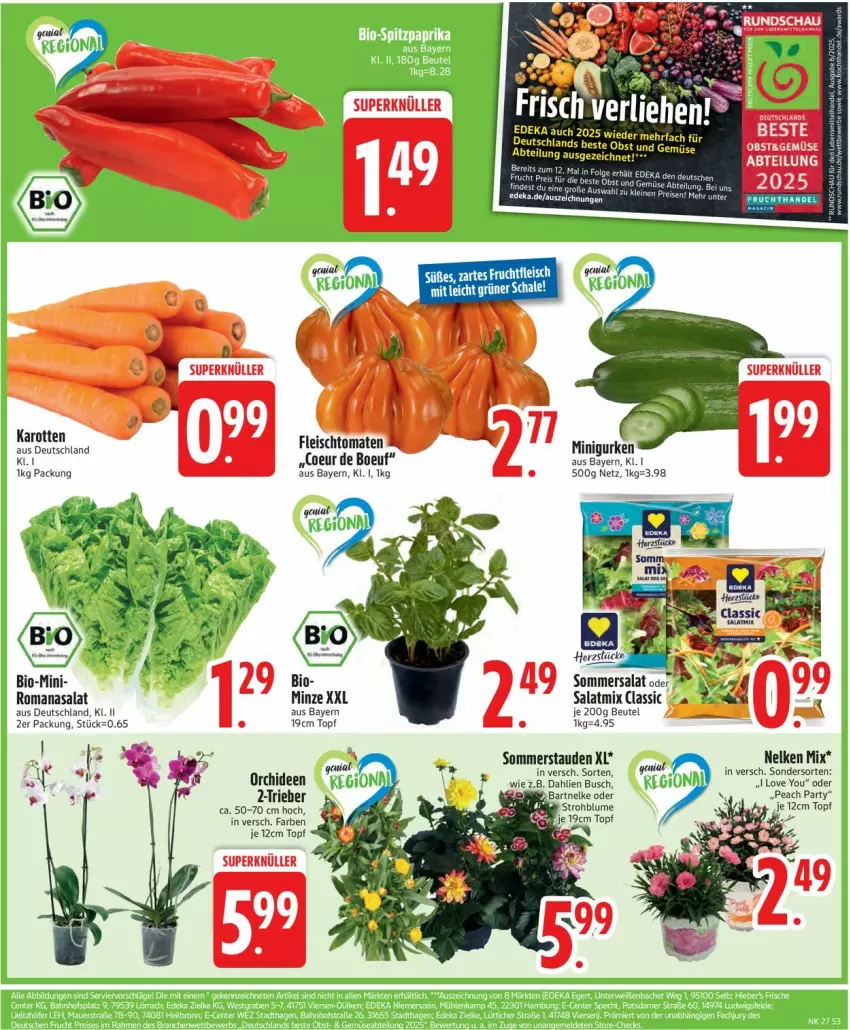 Aktueller Prospekt Edeka - Prospekte - von 30.06 bis 05.07.2025 - strona 3