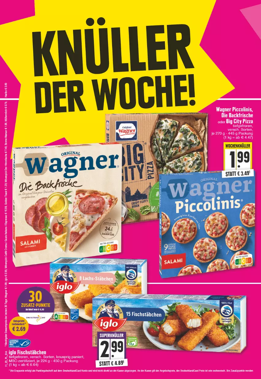 Aktueller Prospekt E Center - Angebote der Woche - von 13.03 bis 18.03.2023 - strona 14 - produkty: auer, gin, original wagner, wagner