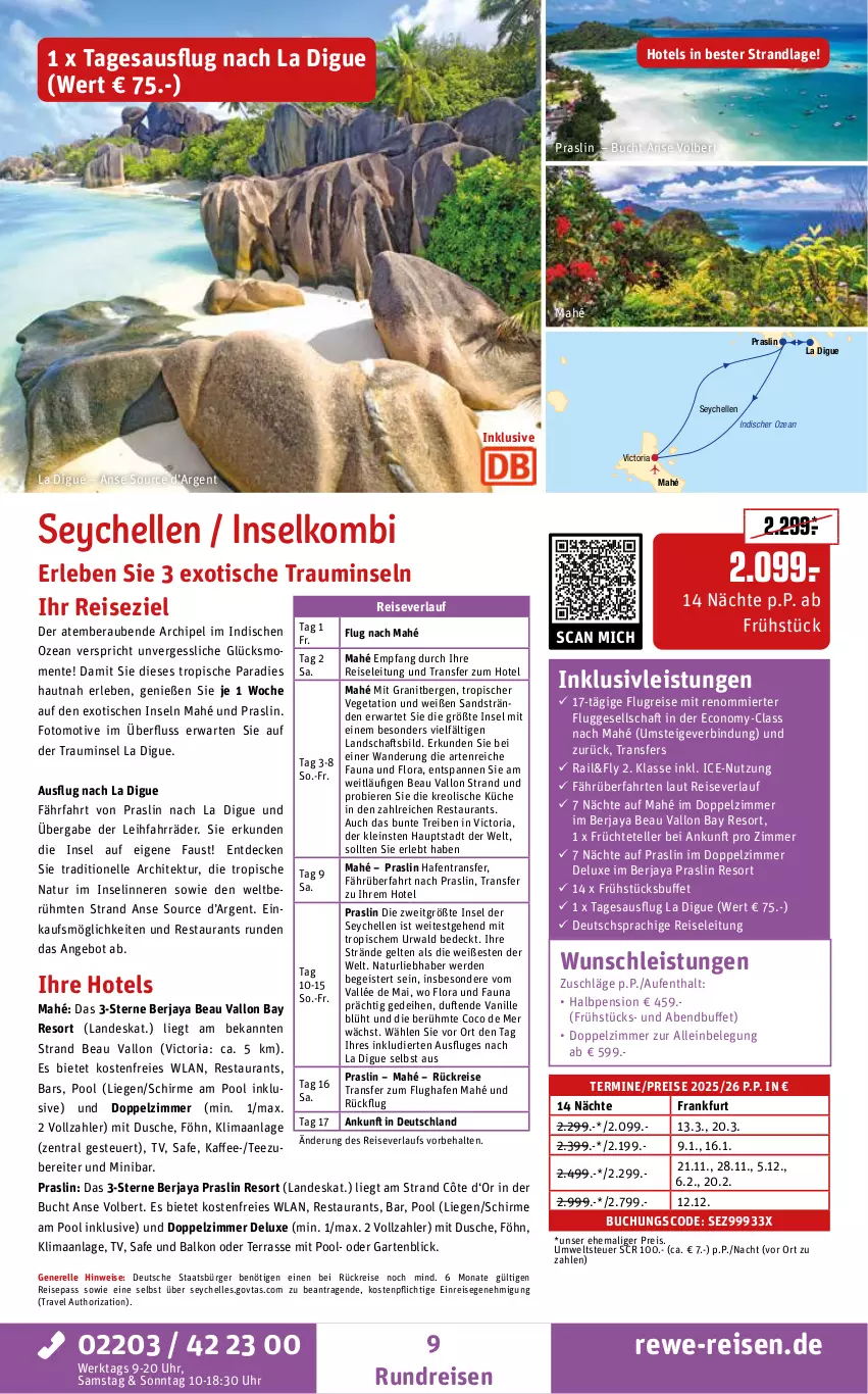 Aktueller Prospekt Rewe Reisen - Reiseprospekt - von 28.05 bis 27.06.2025 - strona 9 - produkty: angebot, aust, bier, Biere, buch, decke, deutschsprachige reiseleitung, dusche, eis, elle, ente, erde, früchte, Garten, inklusivleistungen, kaffee, küche, Liege, natur, pool, reis, reiseverlauf, rel, Ria, schirme, tee, teller, Ti, tisch, uhr, vanille, Vegeta