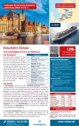 Gazetka promocyjna Rewe Reisen - Reiseprospekt - Gazetka - ważna od 27.06 do 27.06.2025 - strona 18 - produkty: Alwa, angebot, angebote, asti, auer, Bad, balkonkabine, ball, bett, Betten, bier, Brei, buch, cocktail, cocktails, decke, drink, drinks, dusche, eis, elle, ente, erde, fanta, fenster, flasche, frucht, fruchtsäfte, getränk, getränke, gin, Glastür, inklusivleistungen, Jungfrau, kreuzfahrten, leine, LG, Liege, Liegestühl, meerblickkabine, Metro, mineralwasser, Persona, pool, reis, reiseverlauf, rel, säfte, Stühl, Thea, Ti, uhr, wasser, wein, weine