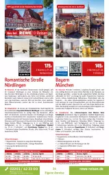 Gazetka promocyjna Rewe Reisen - Reiseprospekt - Gazetka - ważna od 27.06 do 27.06.2025 - strona 24 - produkty: aktionspreis, auer, Bad, bett, Betten, bier, brot, buch, decke, dusche, eis, ente, erde, fenster, franziskaner, Garten, getränk, haartrockner, Hängeleuchte, hipp, Holz, inklusivleistungen, kaffee, kühlschrank, leine, Leuchte, leuchten, mac, Metro, Mode, rama, reis, Ria, Schrank, tee, Ti, tisch, Trockner, uhr, wellnessbereich, Weste