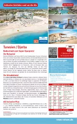 Gazetka promocyjna Rewe Reisen - Reiseprospekt - Gazetka - ważna od 27.06 do 27.06.2025 - strona 3 - produkty: alkohol, alkoholfreie getränke, angebot, angebote, auer, Bad, ball, buch, deutschsprachige reiseleitung, dusche, eis, Elan, elle, erde, Garten, getränk, getränke, gewürz, inklusivleistungen, kaffee, kühlschrank, leine, Liege, obst, pool, reis, rel, rezept, schirme, Schrank, snack, snacks, Sport, tee, Thea, Ti, tisch, uhr, wasser, Wasserball, wasserrutsche, Wassersport