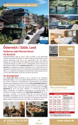 Gazetka promocyjna Rewe Reisen - Reiseprospekt - Gazetka - ważna od 27.06 do 27.06.2025 - strona 36 - produkty: alkohol, alkoholfreie getränke, auto, axe, Bad, Bademantel, bett, bier, bio, buch, dusche, E-Bike, eis, elle, erde, Fahrrad, getränk, getränke, inklusivleistungen, kaffee, Kinder, küche, Küchen, kuchen, Küchenzeile, Mantel, Mountainbike, pool, Reinigung, reis, rotwein, rum, rwe, saft, säfte, salz, schlafsofa, schlafzimmer, Sofa, Spiele, spirituosen, tee, Ti, uhr, usb, wasser, wein, wellnessbereich