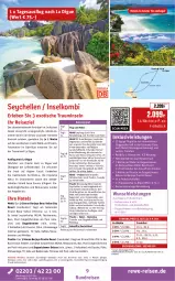 Gazetka promocyjna Rewe Reisen - Reiseprospekt - Gazetka - ważna od 27.06 do 27.06.2025 - strona 9 - produkty: angebot, aust, bier, Biere, buch, decke, deutschsprachige reiseleitung, dusche, eis, elle, ente, erde, früchte, Garten, inklusivleistungen, kaffee, küche, Liege, natur, pool, reis, reiseverlauf, rel, Ria, schirme, tee, teller, Ti, tisch, uhr, vanille, Vegeta