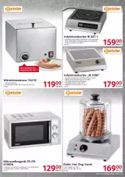 Gazetka promocyjna Selgros - Gastronomie - Gazetka - ważna od 31.05 do 31.05.2022 - strona 25 - produkty: decke, Deckel, edelstahl, eis, elle, garraum, Induktionskocher, Kocher, mikrowelle, Schal, schott, thermostat, Ti, tisch, uhr