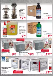 Gazetka promocyjna Selgros - Gastronomie - Gazetka - ważna od 31.05 do 31.05.2022 - strona 36 - produkty: auer, Brennpaste, champagne, champagner, eis, flasche, kerze, Lampe, spiritus, Ti
