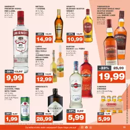 Gazetka promocyjna Real - Gazetka - ważna od 02.09 do 02.09.2023 - strona 15 - produkty: blended scotch, blended scotch whisky, campari, cin, dell, eis, gin, LG, limo, liqueur, martini, Metaxa, premium vodka, reis, scotch, scotch whisky, single malt, smirnoff, Tanqueray, Ti, tonic, vodka, whisky