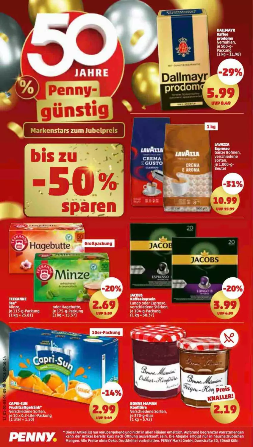 Aktueller Prospekt Penny - Prospekte - von 16.01 bis 21.01.2023 - strona 12 - produkty: jacobs