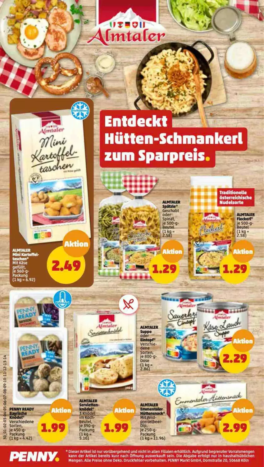 Aktueller Prospekt Penny - Prospekte - von 16.01 bis 21.01.2023 - strona 30 - produkty: dell, eis, reis