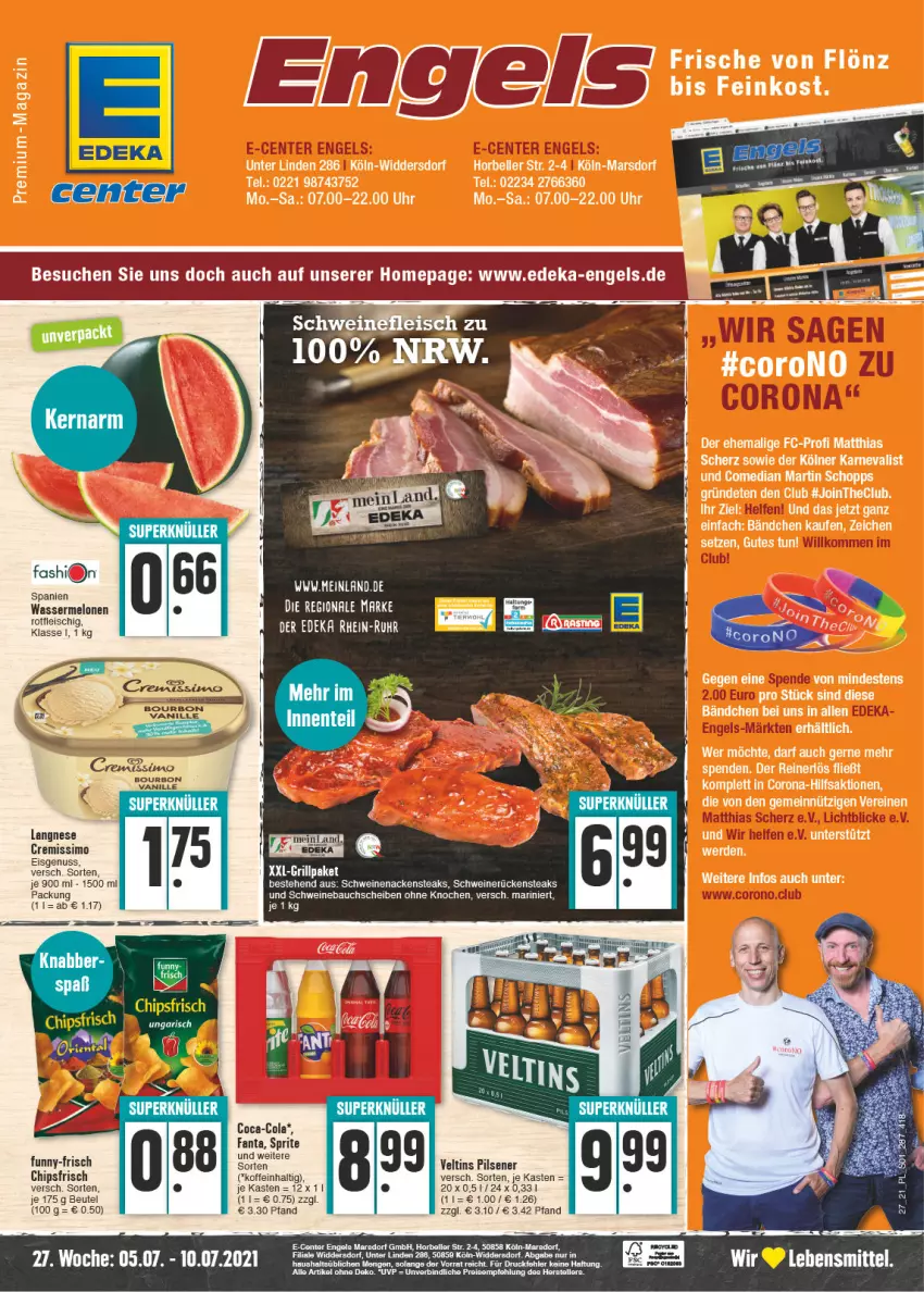 Aktueller Prospekt E Center - Angebote der Woche - von 05.07 bis 10.07.2021 - strona 1