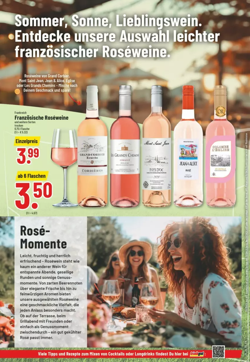 Aktueller Prospekt Trinkgut - Prospekte - von 07.06 bis 13.06.2026 - strona 17 - produkty: Bau, beere, beeren, eis, ente, flasche, frucht, grill, mac, nuss, reis, Ti, wein, weine