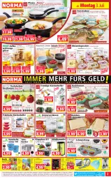 Gazetka promocyjna Norma - Norma - Gazetka - ważna od 10.07 do 10.07.2023 - strona 3 - produkty: auer, Backform, backofen, bambus, Bebe, Becher, beutel, bio, blume, Brettchen, buch, creme, decke, Deckel, dell, eimer, eis, elle, flasche, flaschenöffner, früchte, garnitur, geschirr, gin, Gläser, hocker, Holz, K2, käfer, Kehrgarnitur, Klappbox, kleber, kraft, küche, Küchen, Küchenhelfer, lebensmittel, LG, Messbecher, mikrowelle, Mode, natur, ndk, Ofen, pfanne, quad, Reinigung, reis, ring, Rührschüssel, salat, salate, Schal, Schale, Schere, Schleich, schmorpfanne, schneidebrett, schüssel, sonnenblume, Spiele, spülmaschinen, tablet, tablett, teller, Ti, tisch, tischdecke, topf, weber, ZTE