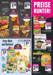 Gazetka promocyjna E Center - Angebote der Woche - Gazetka - ważna od 26.03 do 26.03.2022 - strona 13 - produkty: Amber, apfel, apfelmus, Becher, beutel, bolognese, butter, butterkeks, eier, elle, espresso, flasche, frankfurter, Geflügel, gin, intenso, jacobs, jacobs tassimo, keks, ketchup, korn, kraft, lambertz, leibniz, marzipan, Maus, pute, schoko, schokolade, sim, snack, tassimo, tee, terrine, Ti, tomate, tomaten, tomaten ketchup, wiener, würstchen, zentis