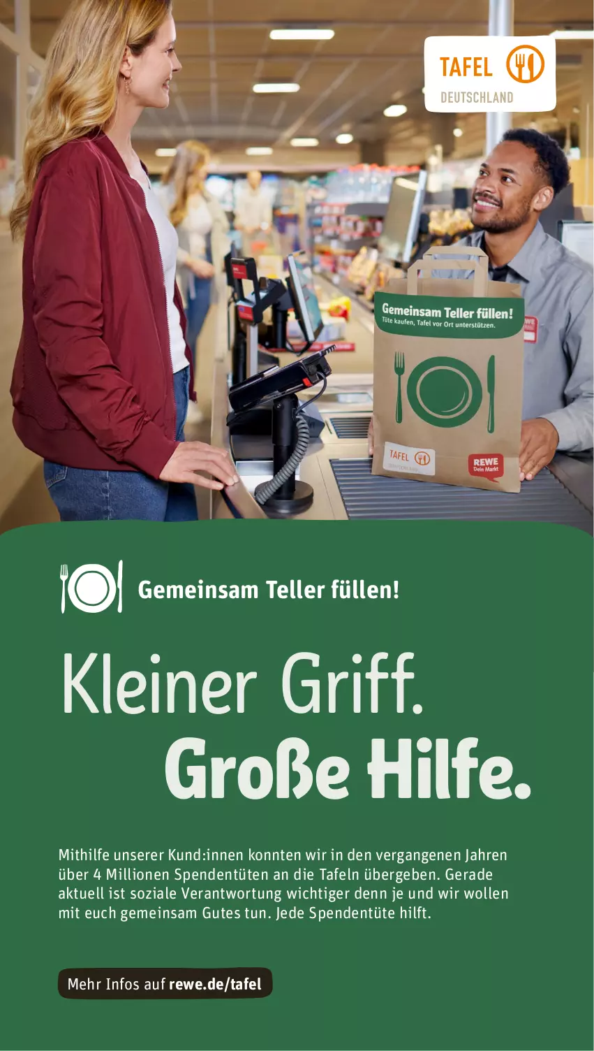 Aktueller Prospekt Rewe - Prospekte - von 09.10 bis 14.10.2023 - strona 4 - produkty: elle, leine, lion, teller, Ti, Tüte, wolle