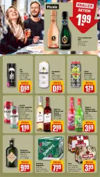 Gazetka promocyjna Rewe - Prospekte - Gazetka - ważna od 14.10 do 14.10.2023 - strona 17 - produkty: Afri Cola, alkohol, Astra, bacardi, bier, cola, drink, drinks, dry gin, eis, ente, fürst von metternich, gin, krombache, krombacher, krombacher pils, lack, likör, Mett, metternich, pils, rotwein, sekt, tequila, Ti, underberg, wein, Weißwein